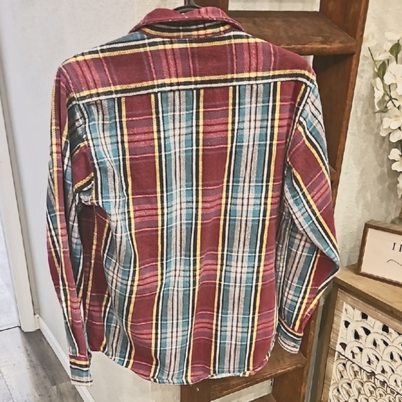 Five Brother multicolored button down shirt with collar and long sleeves - Picture 3 of 5